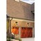 Z-Lite Broughton Outdoor Wall, 2-Light, 10.25 In.W x 11.25 In.L x 17.5 In.H, Black/Clear Beveled 521M-BK - alternate 8
